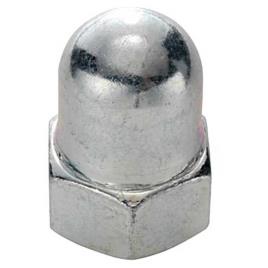 Para Roda Dianteira M9 Cap Nut 10 Unidades One Size Silver