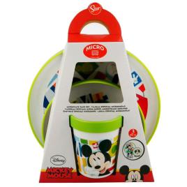 Stor Conjunto De Café Da Manhã Mickey Disney One Size White/ Red