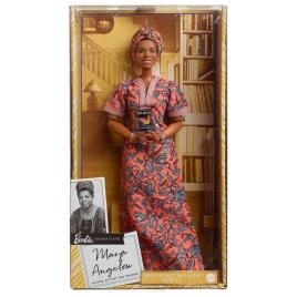 Barbie  Maya Angelou (Idade Mínima: 6 Anos - 33 x 18 x 7 cm)