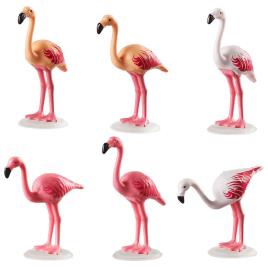 Playmobil Bando De Flamingos 70351 One Size Multicolor