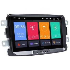 player multimídia de carro com Android NIP DAC100 10, DDR3 de 2GB / 32GB ROM, sistema de navegação por Logan 2, Sandero, Duster, Renault Captur, Touch Screen Bluetooth RDS