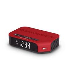 Rádio Despertador  VIVA SC310ACLRED AM/FM USB Vermelho