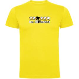 Kruskis Camiseta De Manga Curta Be Different Fish L Yellow