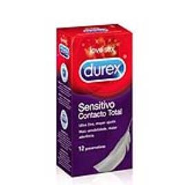 Durex Sensitivo Contacto Total Preservativos 12unid.