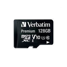 Verbatim Premium Micro Sd Class 10 128 Gb+sd Adaptador Memória Cartão One Size Black