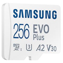 Samsung Cartão Memória Micro Sd Evop 256gb One Size Black