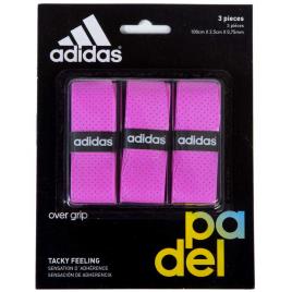 Adidas Padel Padel Overgrip Tacky Feeling 3 Unidades One Size Pink
