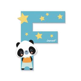 Janod Letter F Pure 3-6 Years Multicolor