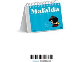 Livro Mafalda 2022, Calendario De Escritorio Azul Claro de Quino (Espanhol)