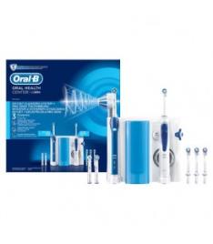 ORAL-B PRO 2000 + OXYJET Adulto Escova de Dentes Rotativa Oscilante Azul, Branco