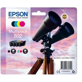 Tinteiro EPSON 502 Multipack 4 Cores - XP-5100/5, WF-2860/5