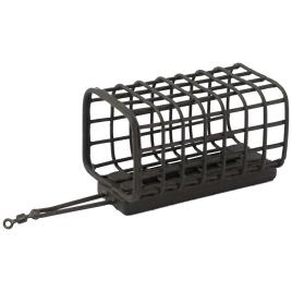 N´zon Square Cage Feeder L 100 g Black