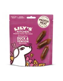 Lily's Kitchen, Biscoitos Para Cães Com Pato E Veado 70gr