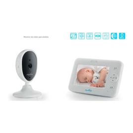 Nuvita Baby Monitor Vídeo Bebês One Size White