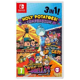Meridiem Games Nintendo Switch Game Holy Potatoes Compendium 3 In 1 PAL Multicolor