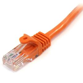 Startech Cat5e Ethernet Snagless Utp 5 M One Size Orange