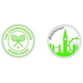 Amortecedores Tênis Wimbledon 2 Unidades One Size White / Green