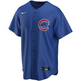 Camiseta Manga Corta Mlb Chicago Cubs Official Replica Alternate S Royal