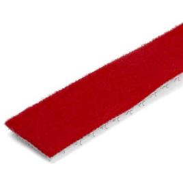 Startech Hook And Loop Tape Cable 7.6 M One Size Red