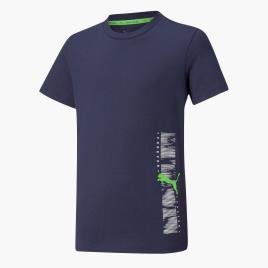Active Sport II - Azul - T-shirt Rapaz