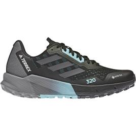 Adidas Tênis Trail Running Terrex Agravic Flow 2 Goretex EU 38 2/3 Core Black / Grey Six / Mint Ton