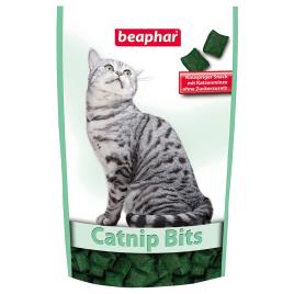beaphar Catnip-Bits pedaços de erva gateira para gatos - Pack económico: 3 x 150 g