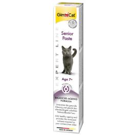 GimCat Senior Paste - pasta para gatos - Pack económico: 3 x 50 g