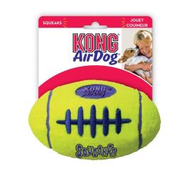 KONG AirDog Squeakair bola oval para cães - L: C 19 cm x L 10 cm (aprox.)