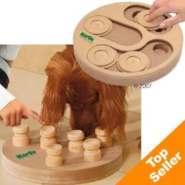 Doggy Brain Train jogo de madeira para cães de duas faces Karlie