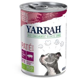 Yarrah Bio Paté com porco - 6 x 400 g