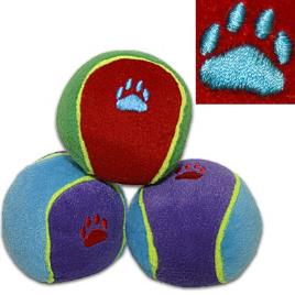 Bolas Trixie coloridas com som para cães - Diâmetro: 6 cm (1 unidade)