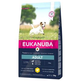 Eukanuba Adult Small Breed frango - Pack económico: 2 x 3 kg