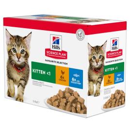Hill's Science Plan Kitten para gatinhos - Peru (24 x 85 g)