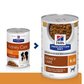 Hill's Prescription Diet k/d Kidney Care ensopado para cães - 24 x 354 g