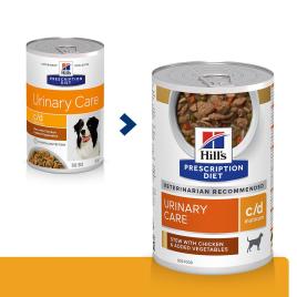 Hill's Prescription Diet c/d Urinary Care ensopado para cães - Pack económico: 48 x 354 g