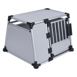 Caixa de transporte Trixie em alumínio - Tamanho M - M: L 55 cm x P 78 cm x A 62 cm