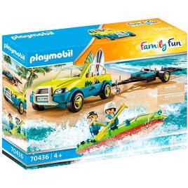 Playmobil 70436 Carro de praia com canoa