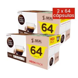 Cápsulas de Café Dolce Gusto Sical Mega Pack 2 x 64 Cápsulas