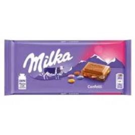 Chocolate Confetti Milka 100g