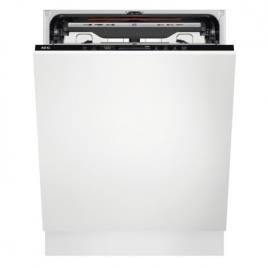 Máquina de Lavar Louça AEG FSE73727P Encastre 15 Conjunto(s) Digital, Branco, Painel Preto - 7332543761128