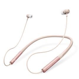 Earphones  Bluetooth Neckband 3 Rosa Dourado