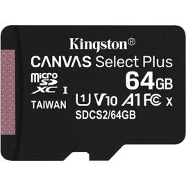 Cartão de Memória Kingston Canvas Select Plus MicroSDXC 64GB