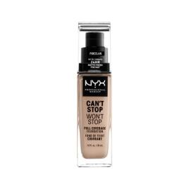 NYX Can't Stop Won't Stop Base - Porcelain 30ml