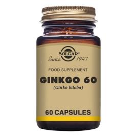 Ginkgo 60 (Ginkgo biloba)  60 mg (60 Cápsulas)