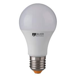 Lâmpada LED esférica Silver Electronics 980927 E27 10W Luz quente 10 W - 5000K