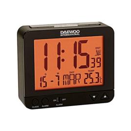 Relógio-Despertador  DBF120 - Preto