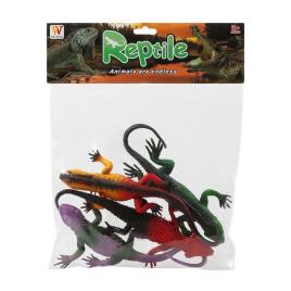 Figuras de animais Reptile (4 uds)