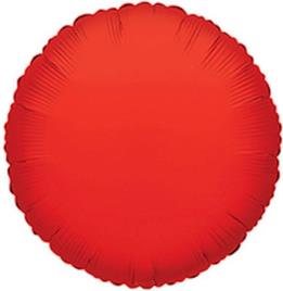 Balão Foil 18' Redondo - Vermelho