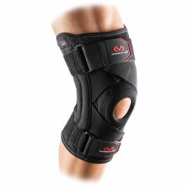 Mc David Knee Support With Stays And Cross Straps XL Black