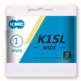 Kmc Corrente Larga K1sl 100 Links Silver